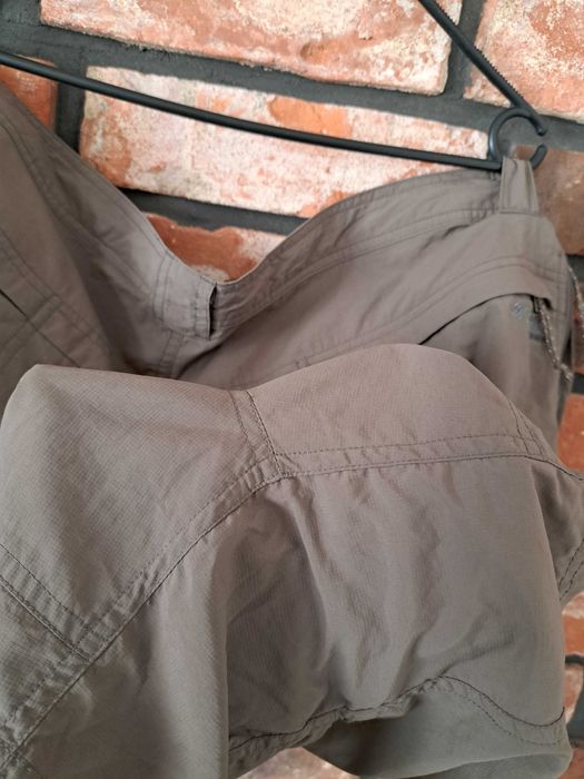 Columbia Titanium lekkie spodenki trekkingowe outdoor khaki XXL