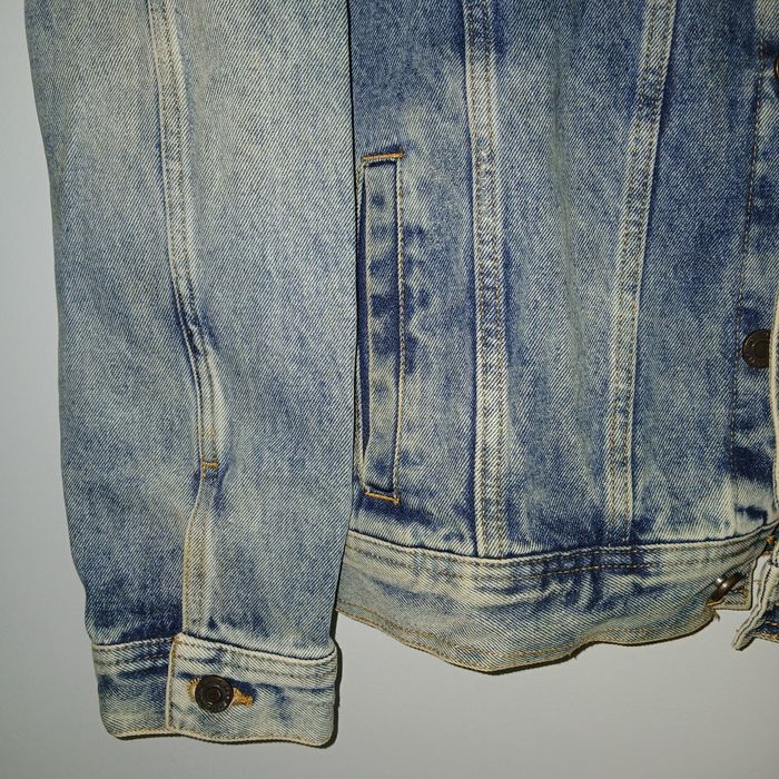 Casaco de ganga azul Pull and Bear