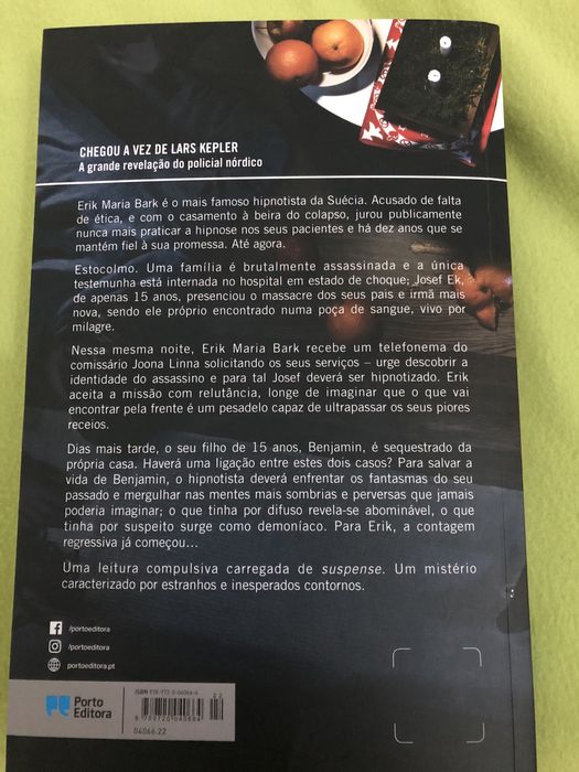 O Hipnotista de Lars Kepler