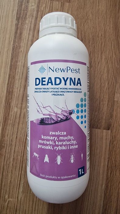 Deadyna przeciwko karaluchom, komarom, mrówkom, pluskwom, rybikom