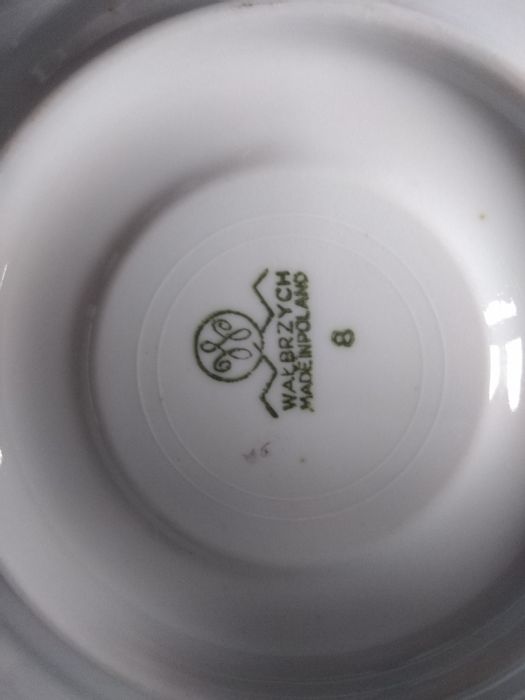 Porcelanowy zestaw Wałbrzych PRL