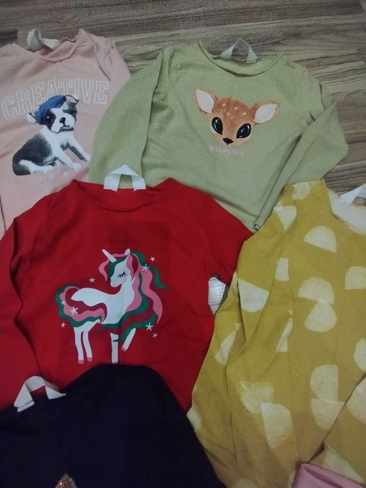 Bluzki z długim rękawem H&M 116/122