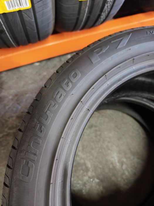 Pneus 225/50r17 Pirelli Cinturato P7 com 90% piso