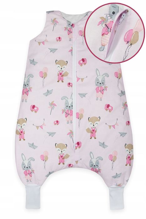 Letni Śpiworek Z Nogawkami 86-104 M Wzory!