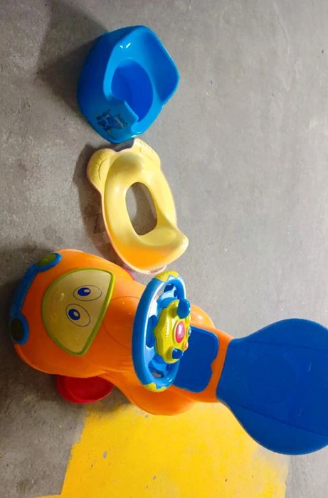 Carrinho Chicco + pote + redutor
