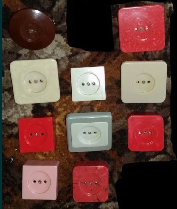 Розетки,выключатели(новые)СССР