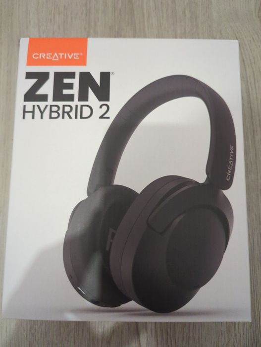 Auscultadores Creative Zen Hybrid 2 - Pretos Novos e Selados na Caixa