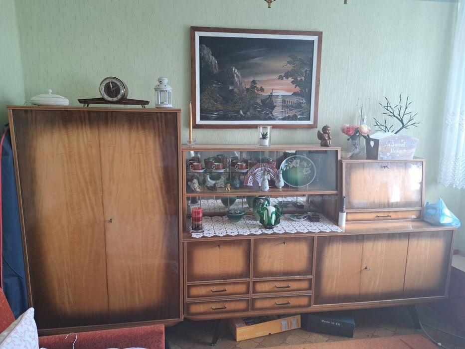 Meble PRL 1960 witryna meblościanka