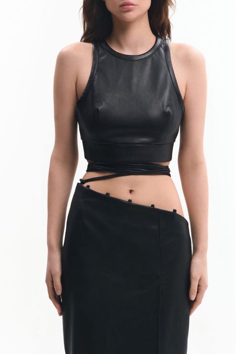 Топ Lika еко шкіра Anoeses Agent Provocateur новий