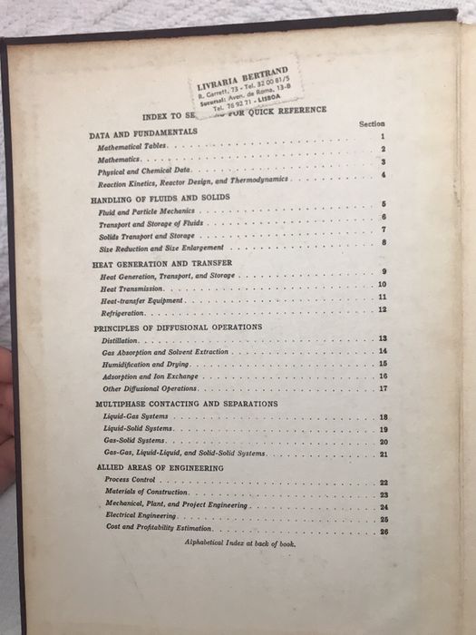 Perry's chemical engineers' handbook