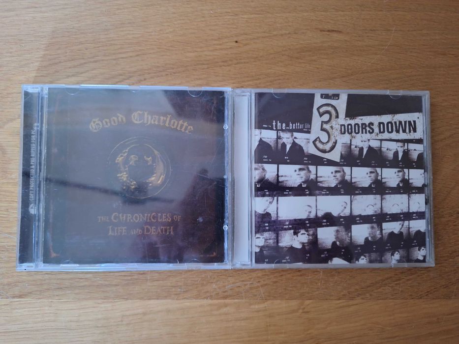 2 płyty cd 3 Doors Down i Good Charlotte