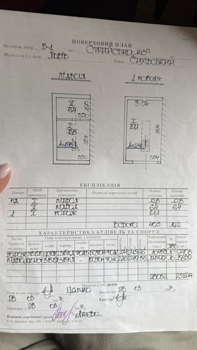Гараж з підвалом вул. Стрийська 143а