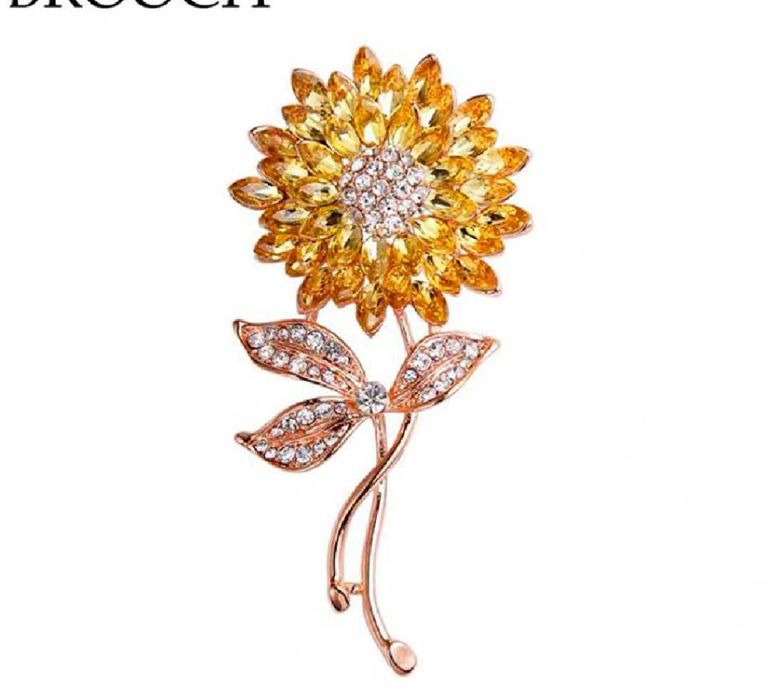 broszka kwiat -piękna