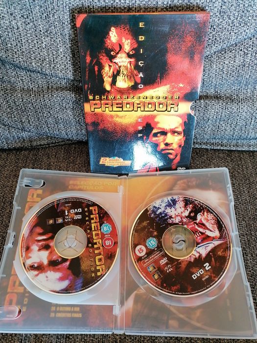 DVDs Edições Especiais de 2 discos cada filme