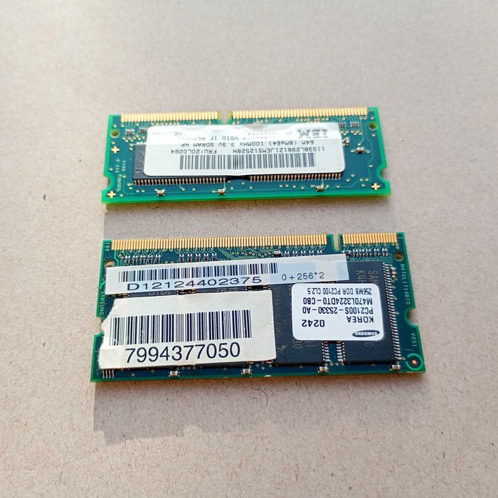Pamięć RAM Samsung+IBM