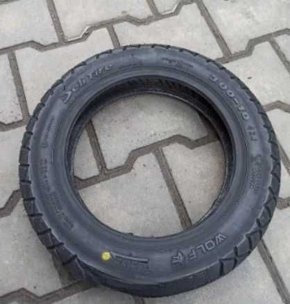 Шина 3.00-10 (80/90-10) на скутер Делі Таєр S-223 безкамерка Індонезія