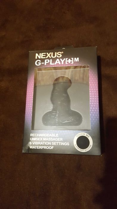 00016-26-AE - Silikonowy masażer osobisty Nexus G-Play Plus (M) – wodoodporny, 6 trybów