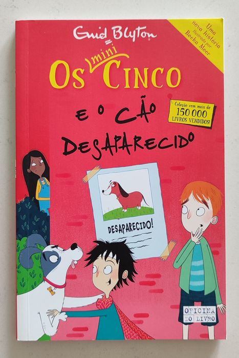 Livro Infantil "Os Mini Cinco e o Cão Desaparecido" - N° 12