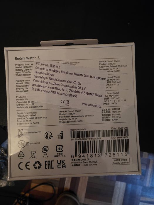 Xiaomi Watch 5 - Selado