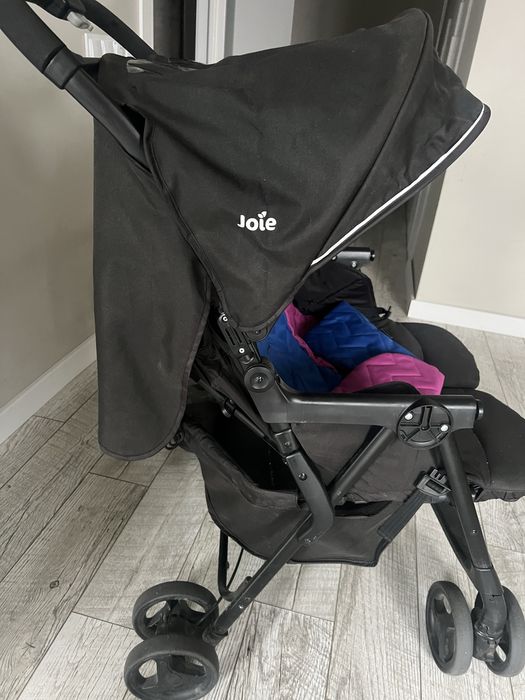 Коляска візочок для двійні погодок