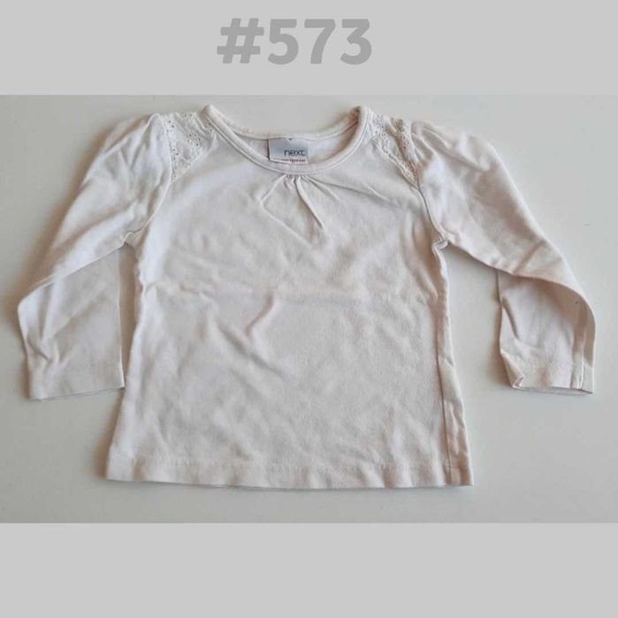 BEZ WAD Bluzka z długim rękawem Next 9-12miesiecy 74-80 cm#573