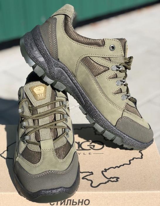 Тактичні кросівки CAMEL хакі 40-45 | Військові кросівки чоловічі Cordura, екошкіра | Для ЗСУ, НГУ