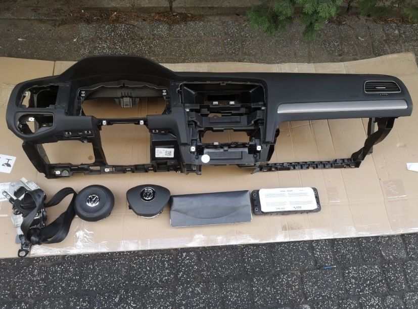 Kit airbag vw golf 7 vII original Bougado (São Martinho E Santiago