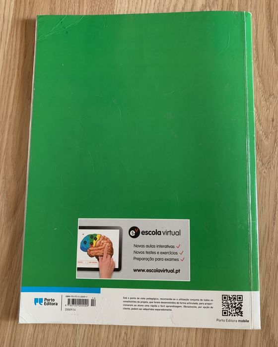 Manual, Caderno e Guiões Portugues 6 ano