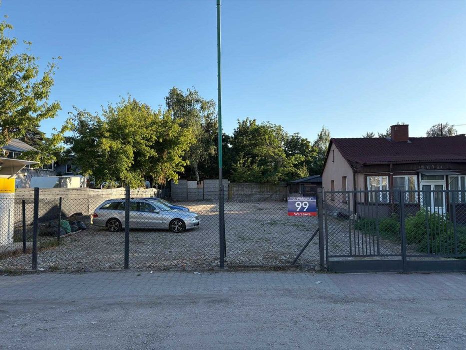 Utwardzony plac 600 m² + garaż 50 m² z siłą – Wawer, 250 m od PKP - Widok 3