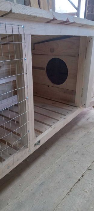 Клітка для кролів із маточником