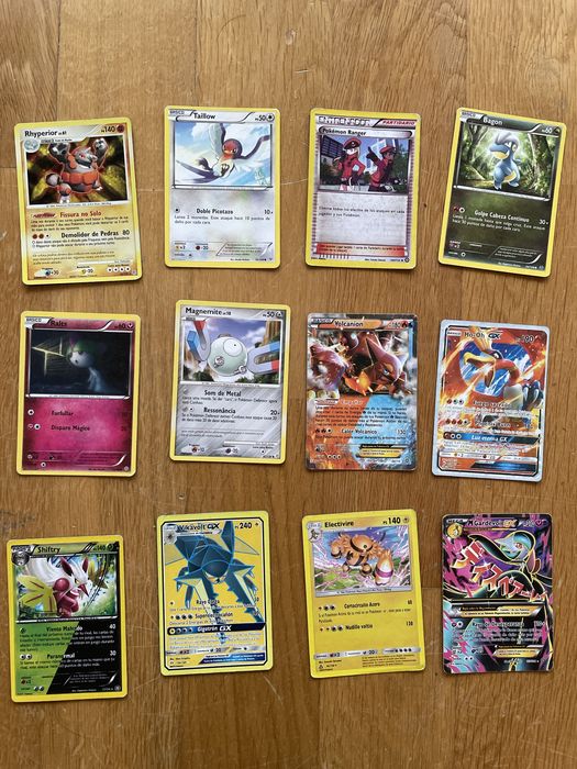 12 Cartas Pokémon