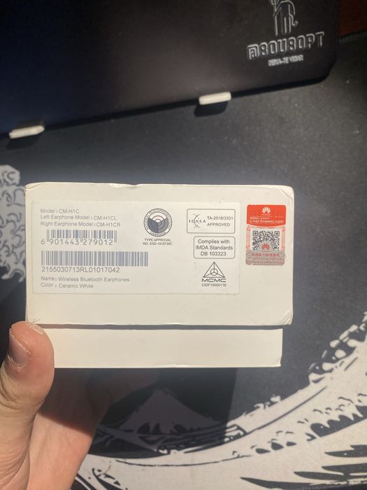 Fones sem fios- Huawei FreeBuds Lite