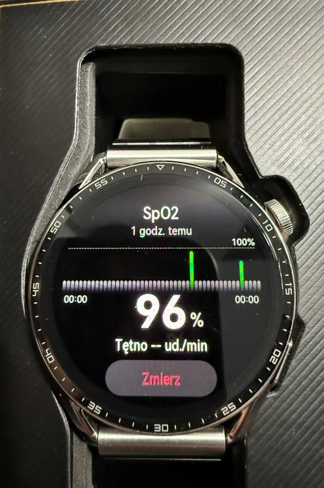 Smartwatch HUAWEI Watch GT 3 46mm Srebrny - - - - - - - - - - IDEAŁ