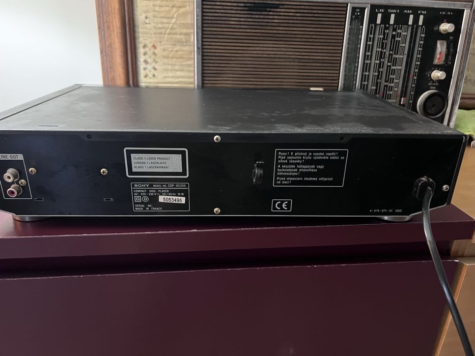 BEENDET SONY CDP-XE200 Compact Disc Player, CD-Player
