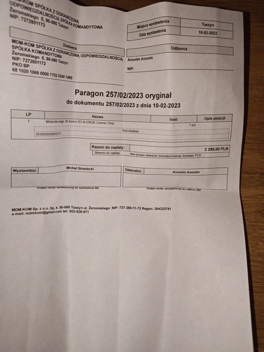 Motorola edge 30 fusion