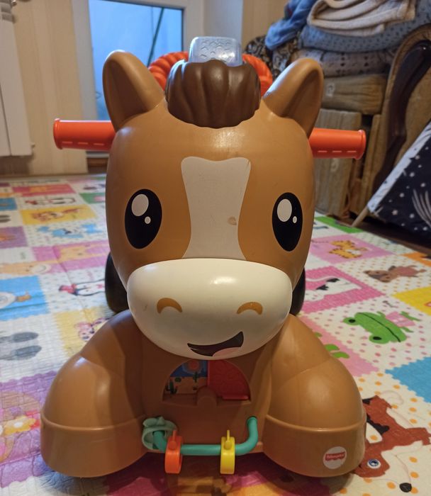 Продам коника fisher price толокар, машинка, стрибунець, каталка