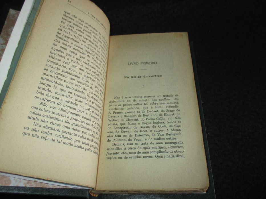 Livro A Vida das Abelhas Mauricio Maeterlinck