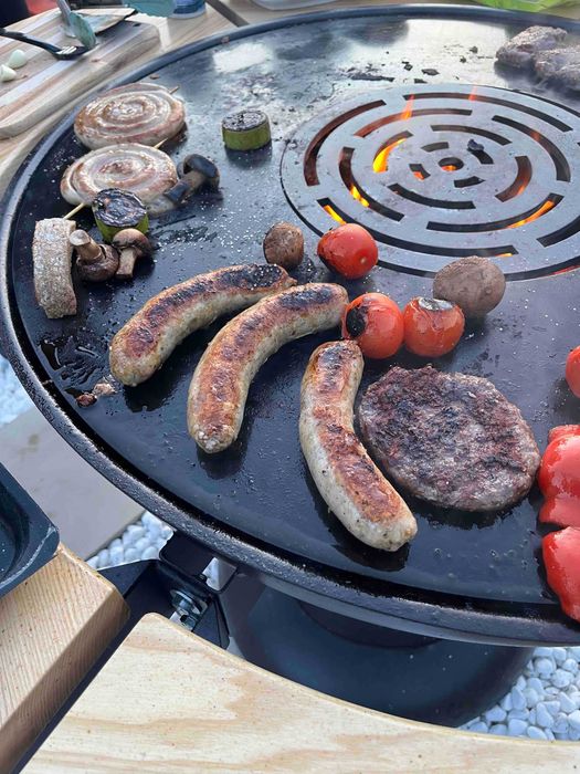 Барбекю-зона Чаша-вогнище Кострова чаша Чаша для вогню Садовий мангал