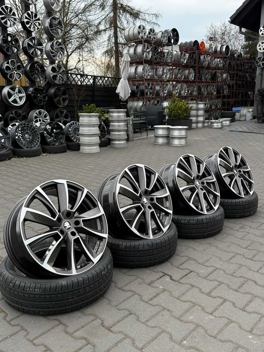 Felgi aluminiowe Skoda 19" 5x112 7,5j et43 Vw Audi Seat Cupra Bmw itp.