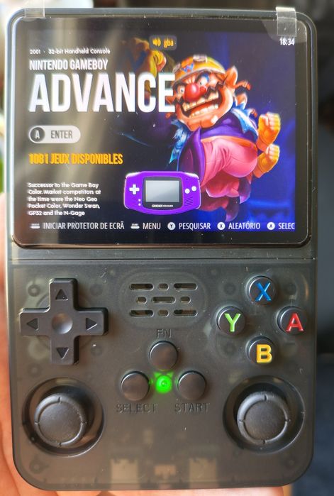 R36S Preta+Bolsa (Nova)