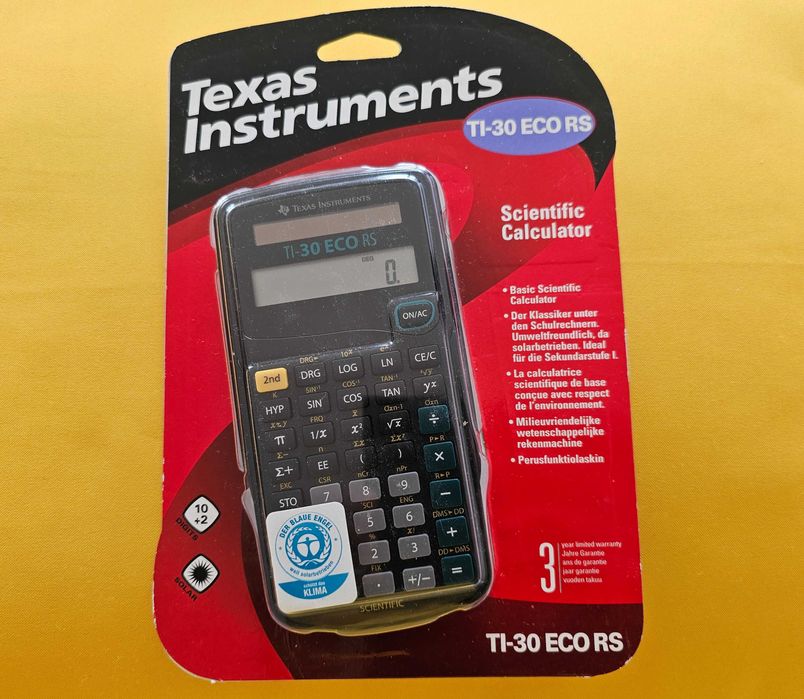 Calculadora TI-30 ECO RS, selada