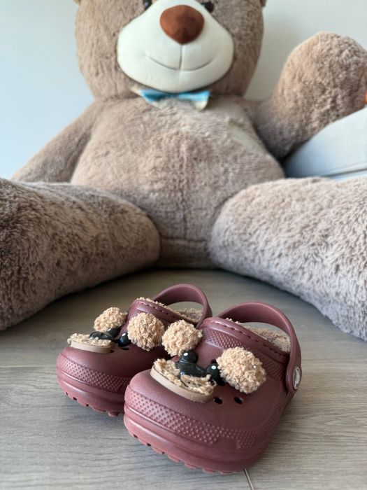 Crocs утеплені р. с6, 23, стан нових весна/осінь