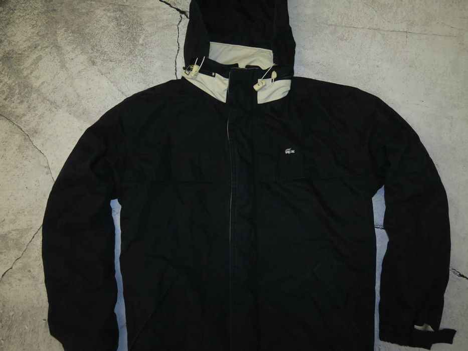 Lacoste kurtka z kapturem ocieplana 48/L