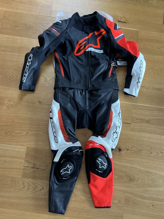Kombinezon motocyklowy Alpinestars GP Force Phantom skóra r. 48