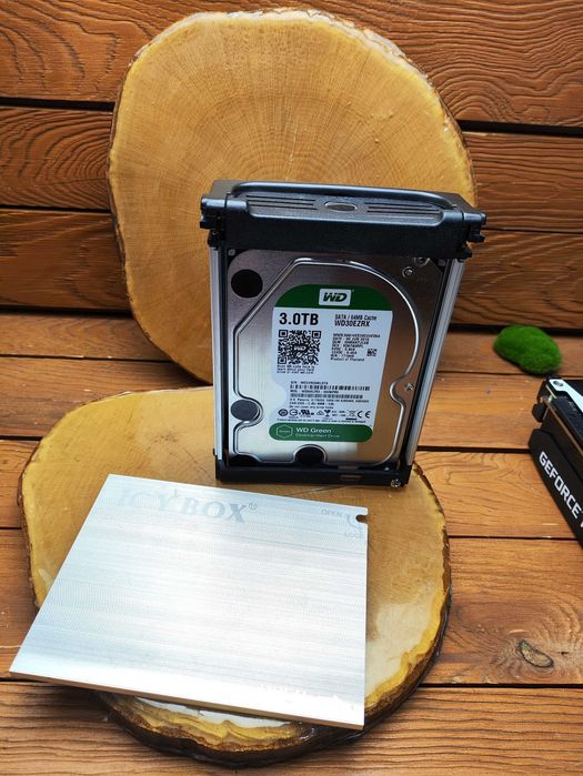 WD Green 3TB WD30EZRX SATA III Dysk twardy 3.5 cala Magazyn Danych Obudowa Aluminiowa