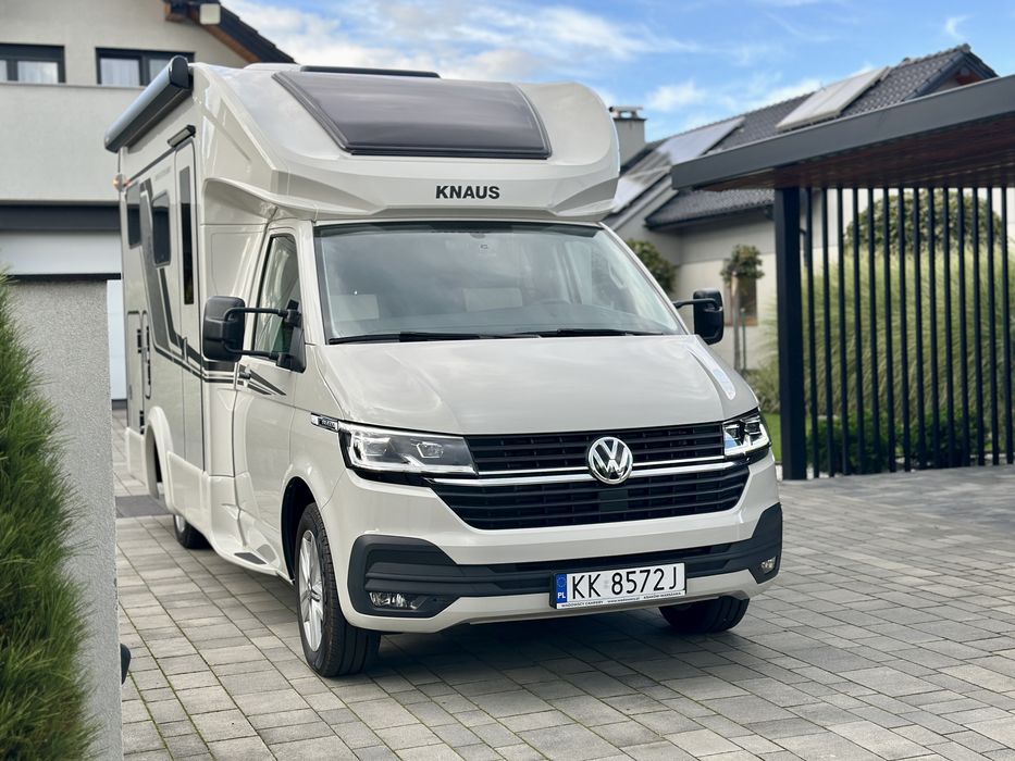 Kamper wynajem VW T6 Knaus Bulli lub Ford Sunlight 5 osob AUTOMAT