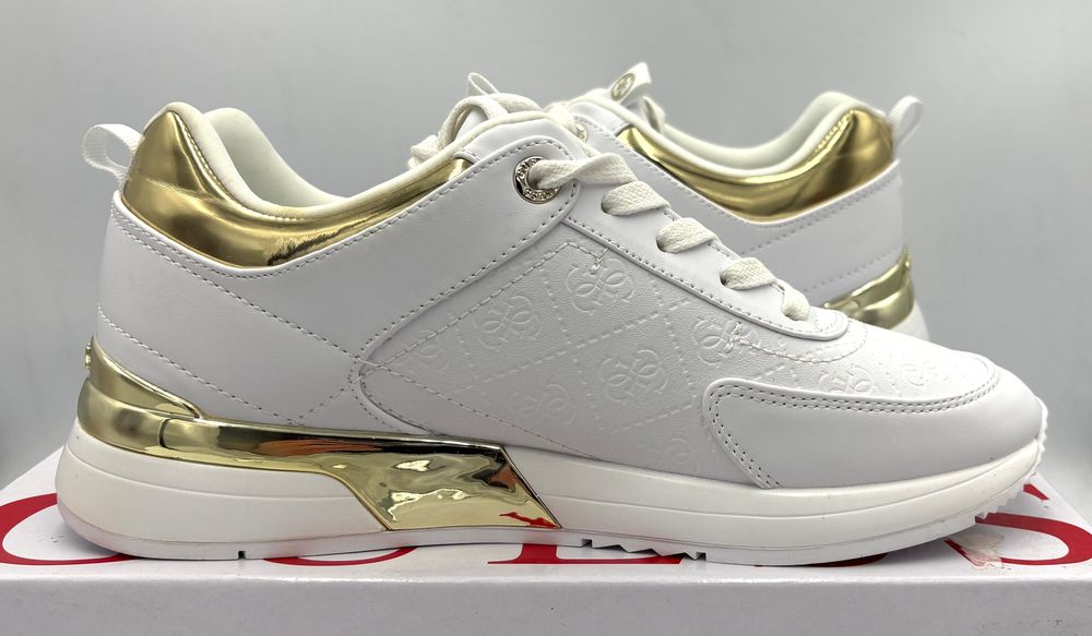 ‼️Nowe oryginalne sneakersy GUESS Marlyn białe 40 AZ 183 buty damskie