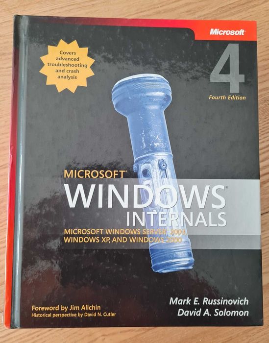 Microsoft Windows Internals: Windows Server 2003,  XP, and 2000
