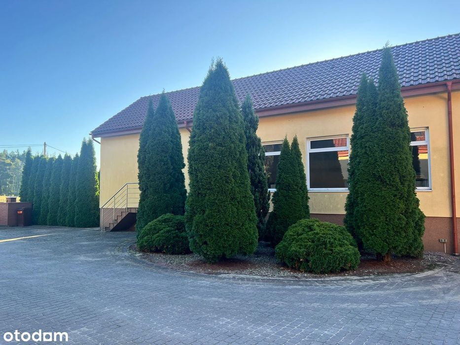 Dom z budynkiem użytkowym obok lasu na wynajem Zielonka Białe Błota