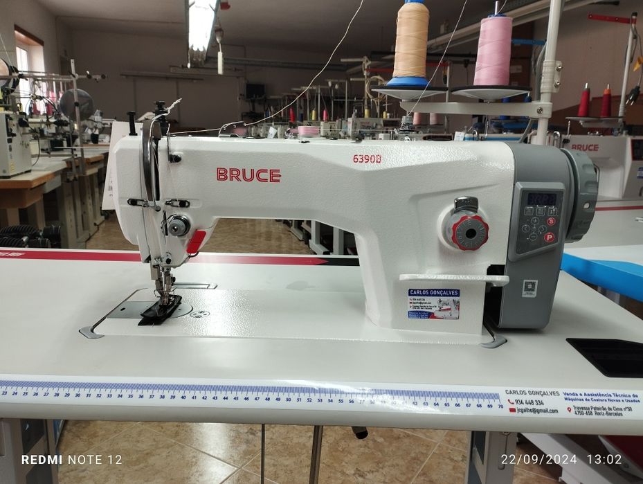 Maquinas novas e usadas de ponto corrido JACK, BRUCE, monofasicas